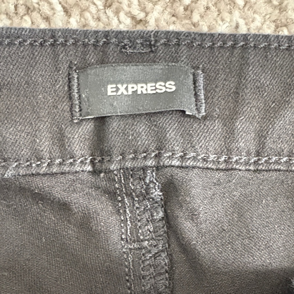 Express slim Men Black Jeans - Picture 2 of 6